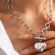 Notable Hammer Heart Necklace