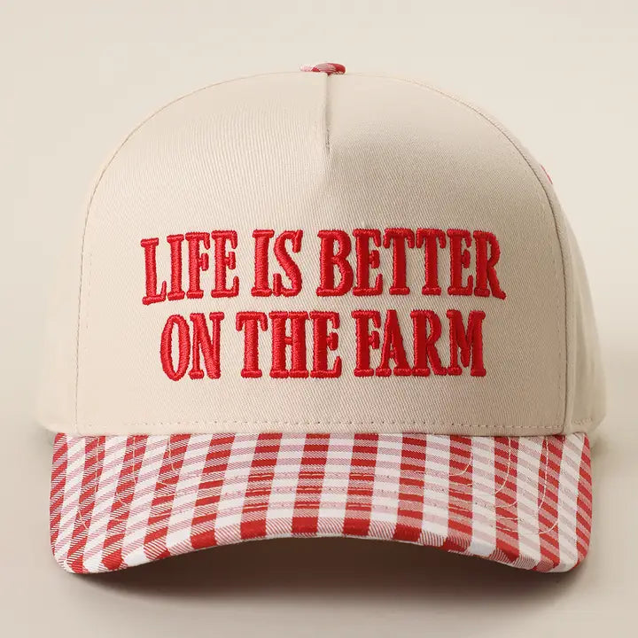 Life on Farm Hat