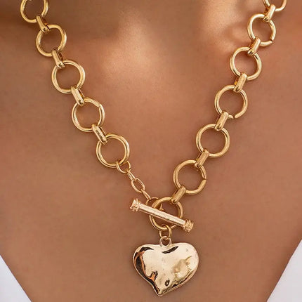 Notable Hammer Heart Necklace