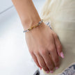 Two Tone Chain Bracelet