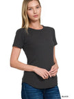 Zenana Ribbed T-shirt