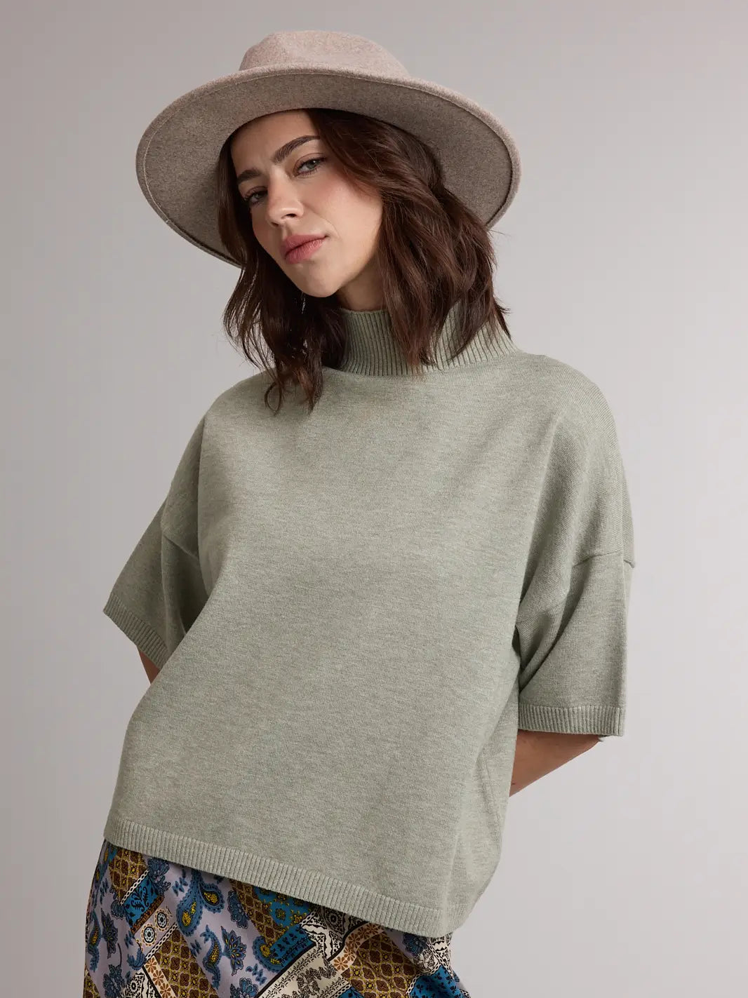 Palmer Mock Neck Sweater