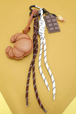 Croissant Chocolate Bag Charm
