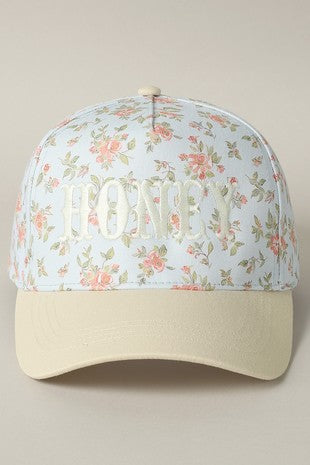 Floral Honey Hat
