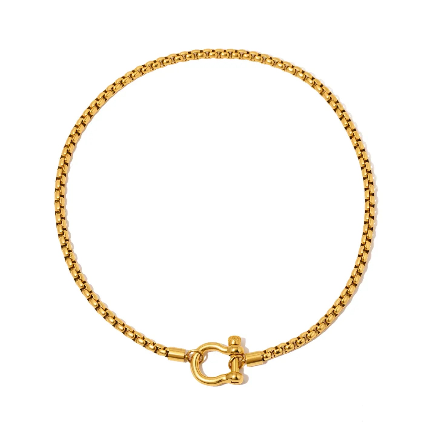 Chunky Horseshoe Necklace