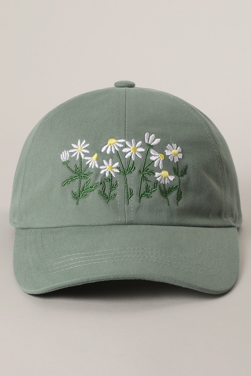 Daisy Bloom Baseball Cap