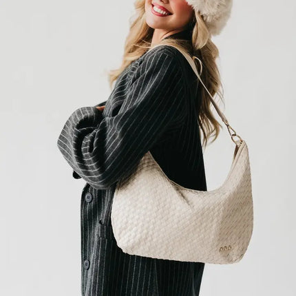 Woven Shoulder Bag