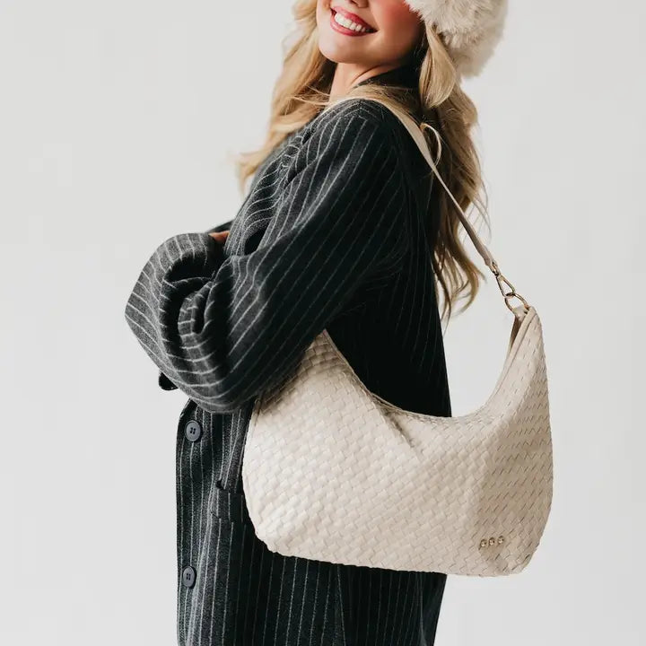 Woven Shoulder Bag