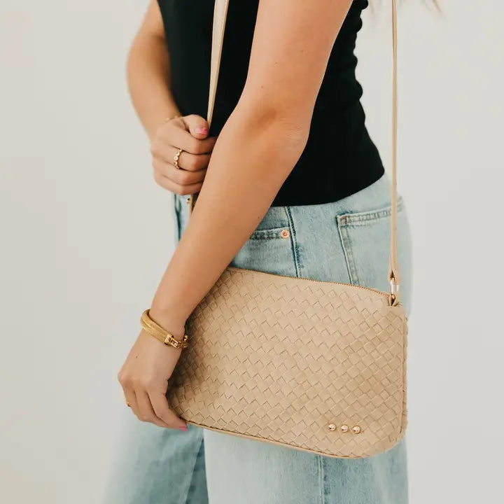 Suede Hobo Shoulder Bag