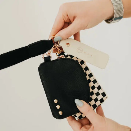 Dual Pouch Wristlet