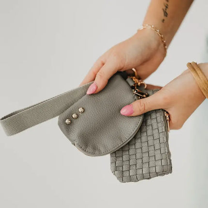 Dual Pouch Wristlet