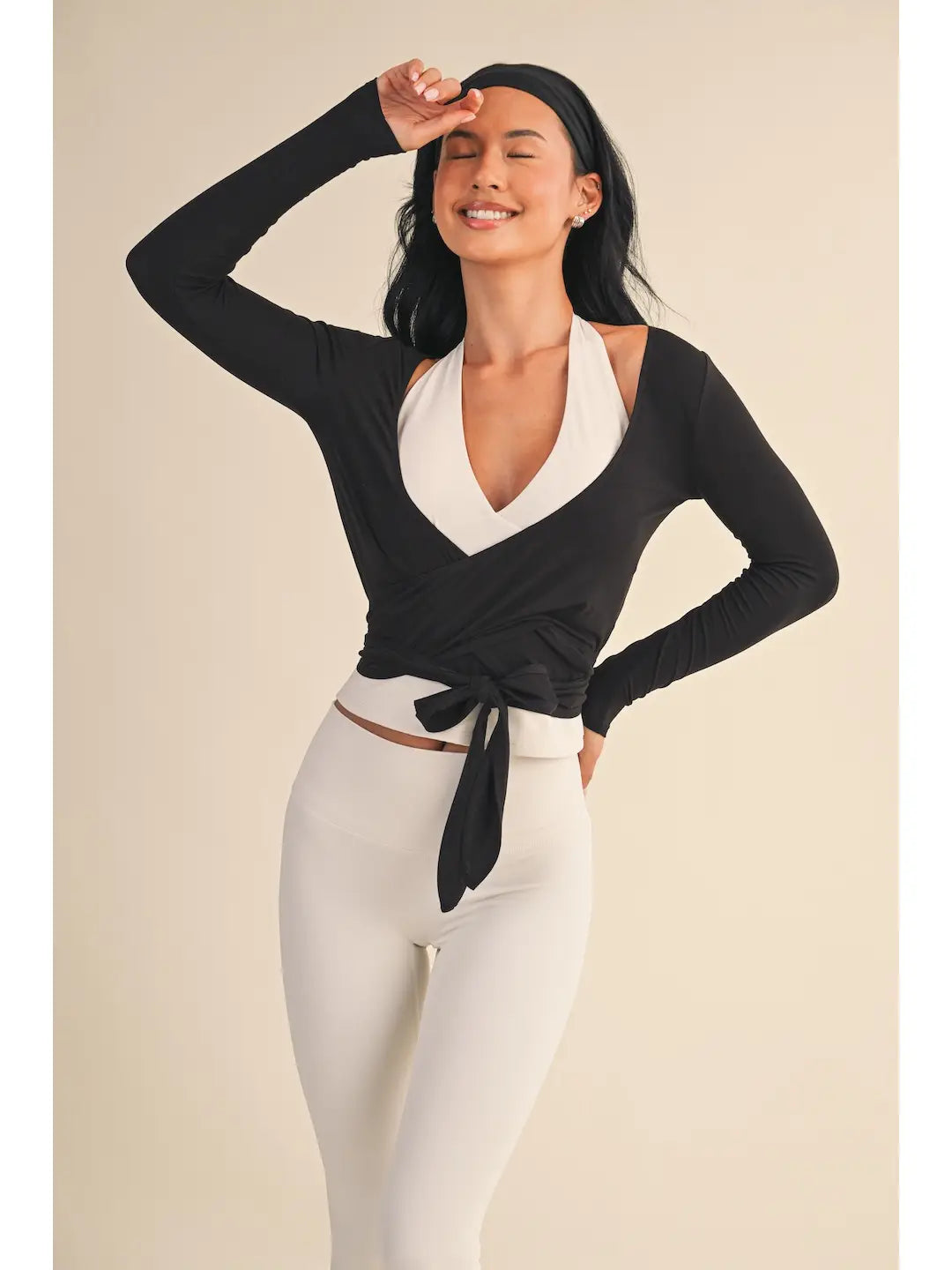 Kimmy Wrap Top