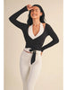 Kimmy Wrap Top
