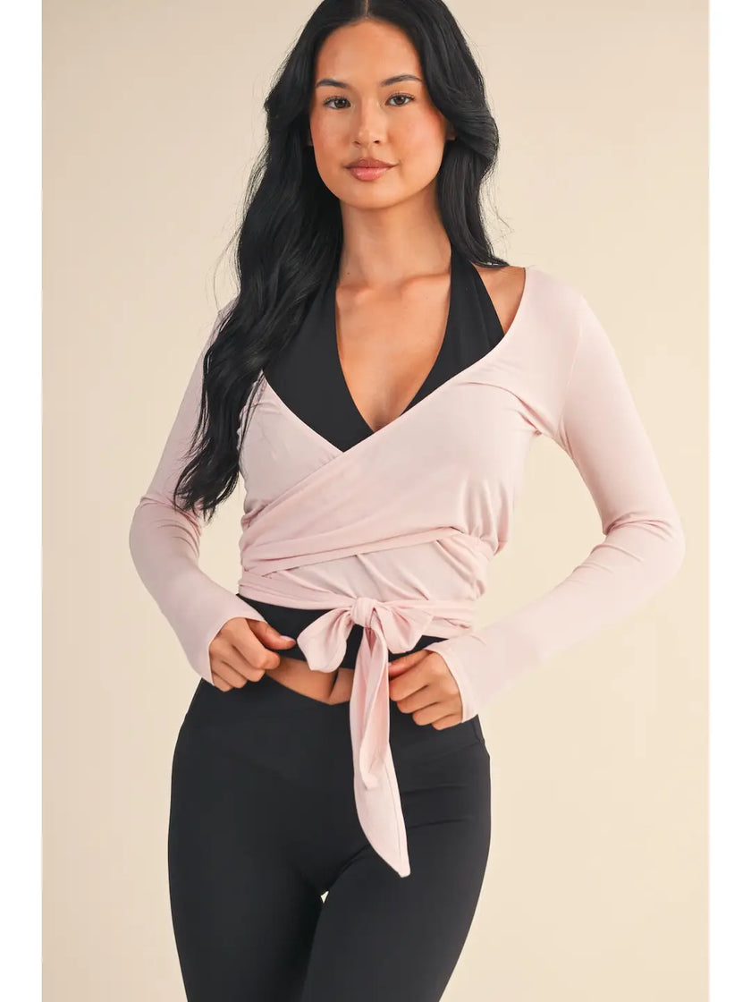Kimmy Wrap Top