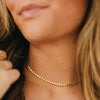 Disc Chain Necklace