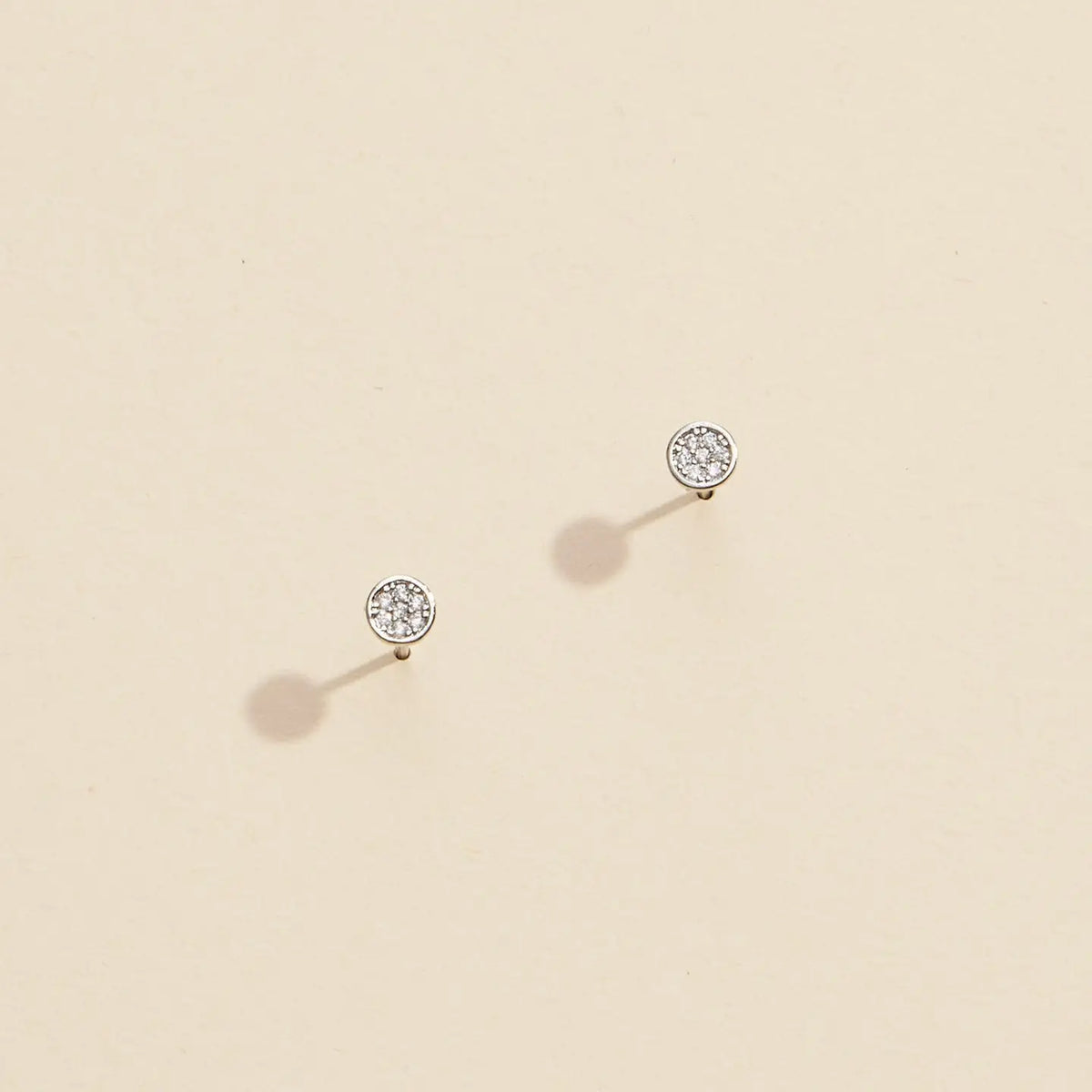 Rhinestone Stud Earrings
