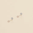 Rhinestone Stud Earrings