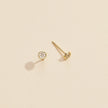 Rhinestone Stud Earrings