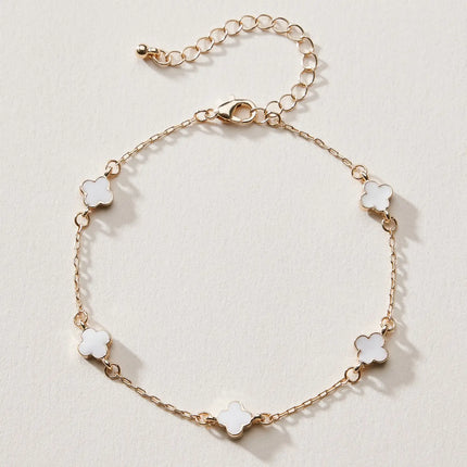Mini Floral Chain Bracelet