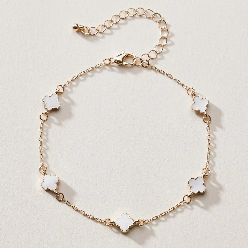 Mini Floral Chain Bracelet
