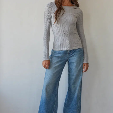 Jacklyn Jacquard Long Sleeve