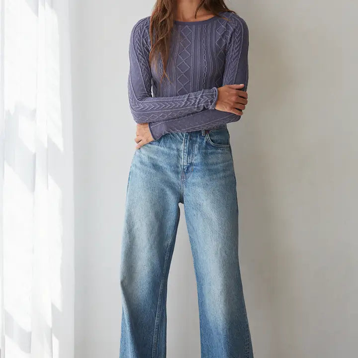 Jacklyn Jacquard Long Sleeve