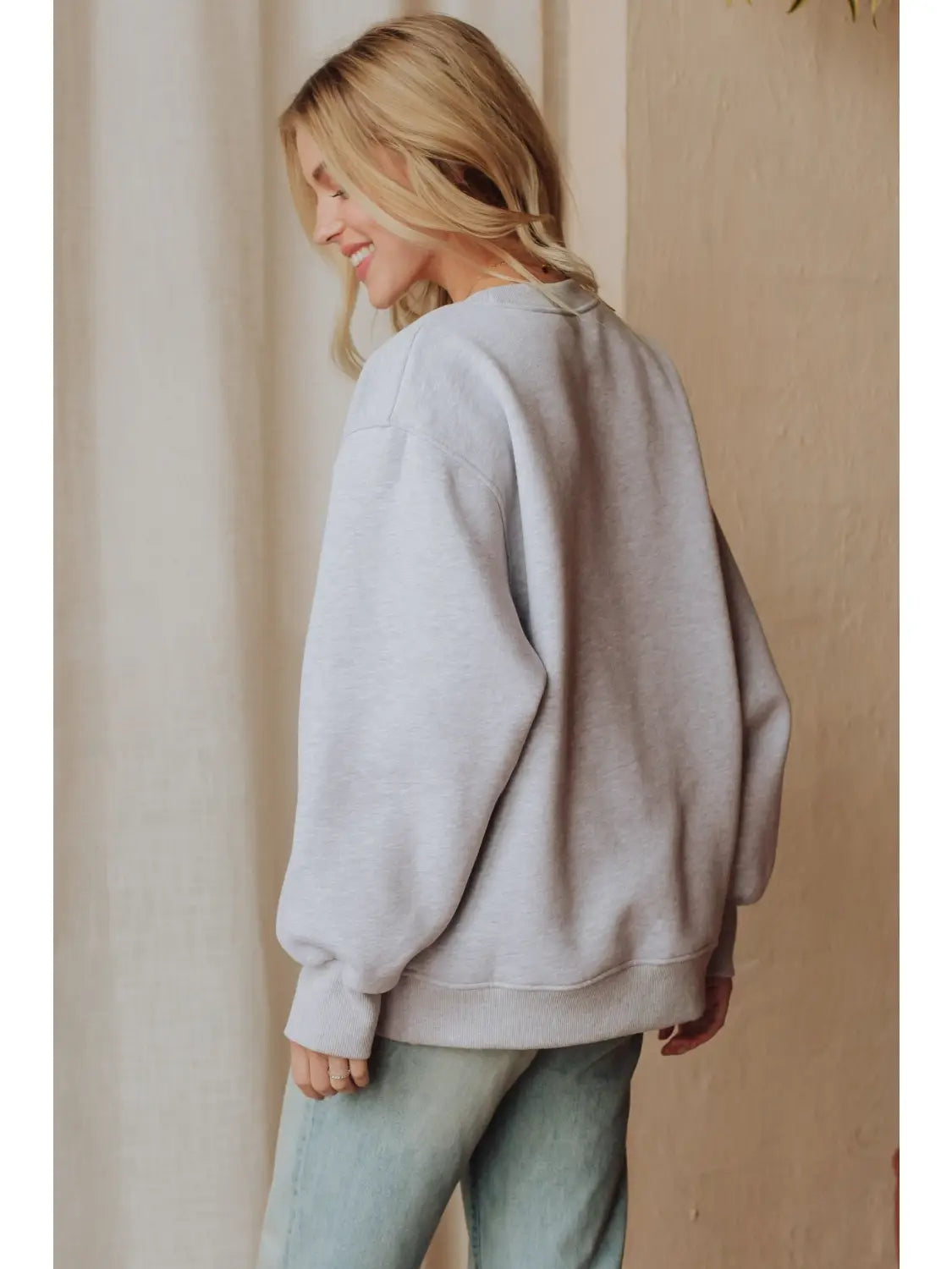 Grey Midwest Crewneck