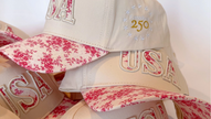 USA Floral Hat
