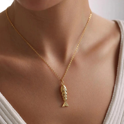 Nautical Fish Necklace
