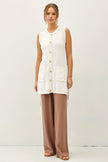 Dede Long Sweater Vest