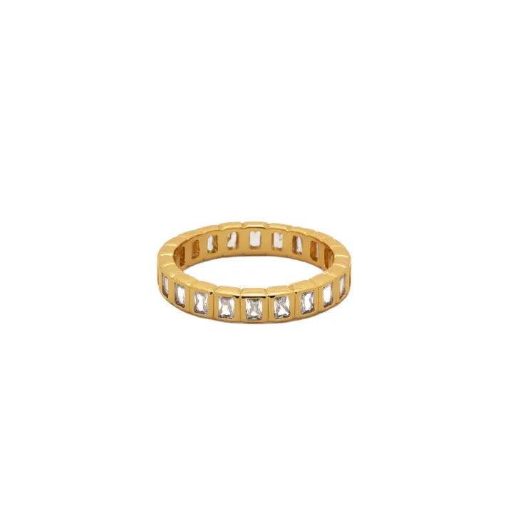 Silver Tennis Ring
