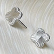 Clover Silver Stud Earrings