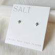 Silver Star Stud Earrings
