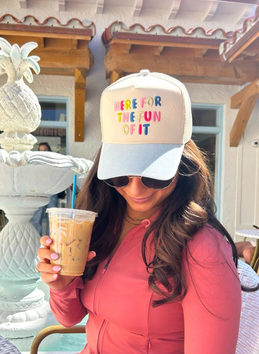 Here For The Fun Of It hat