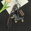 Chocolate Dachshund Bag Charm