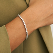 Silver Diamond Tennis Bracelet