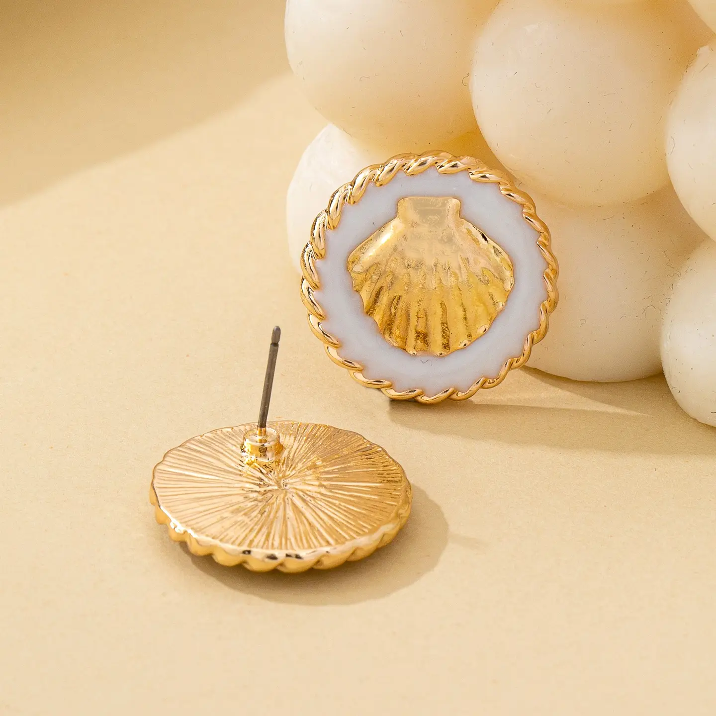 Seashell Stud Earrings