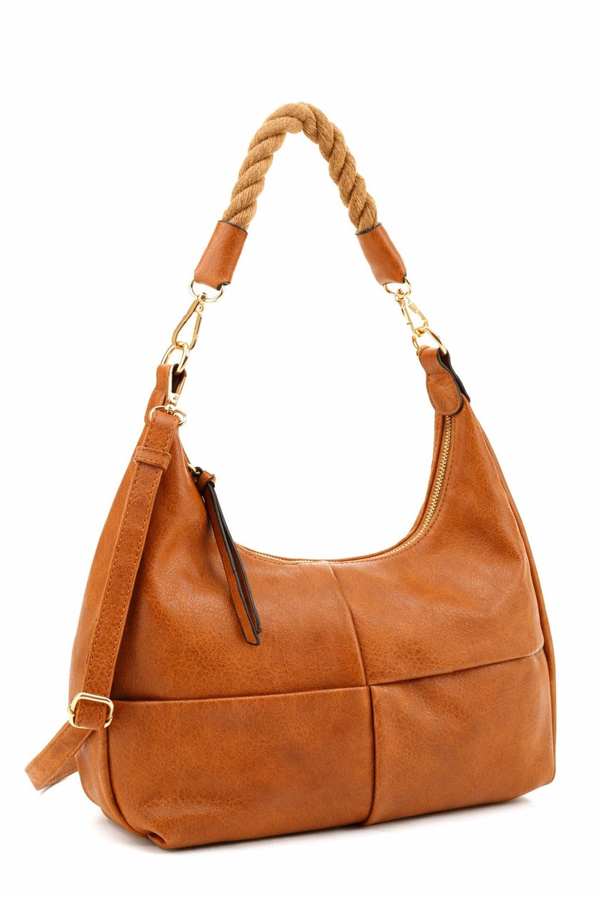 Leather Hobo Bag