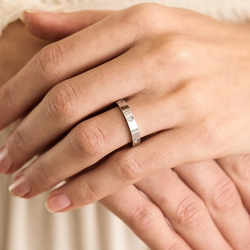 Silver Ring Band