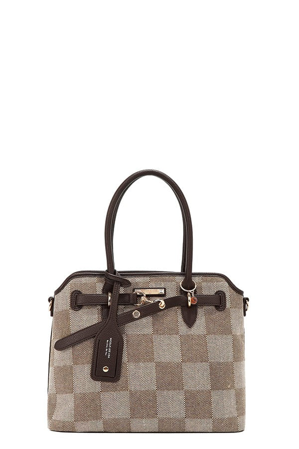 Checkered Tote Bag