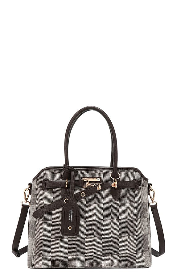 Checkered Tote Bag