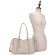 Leather Shoulder Tote Bag