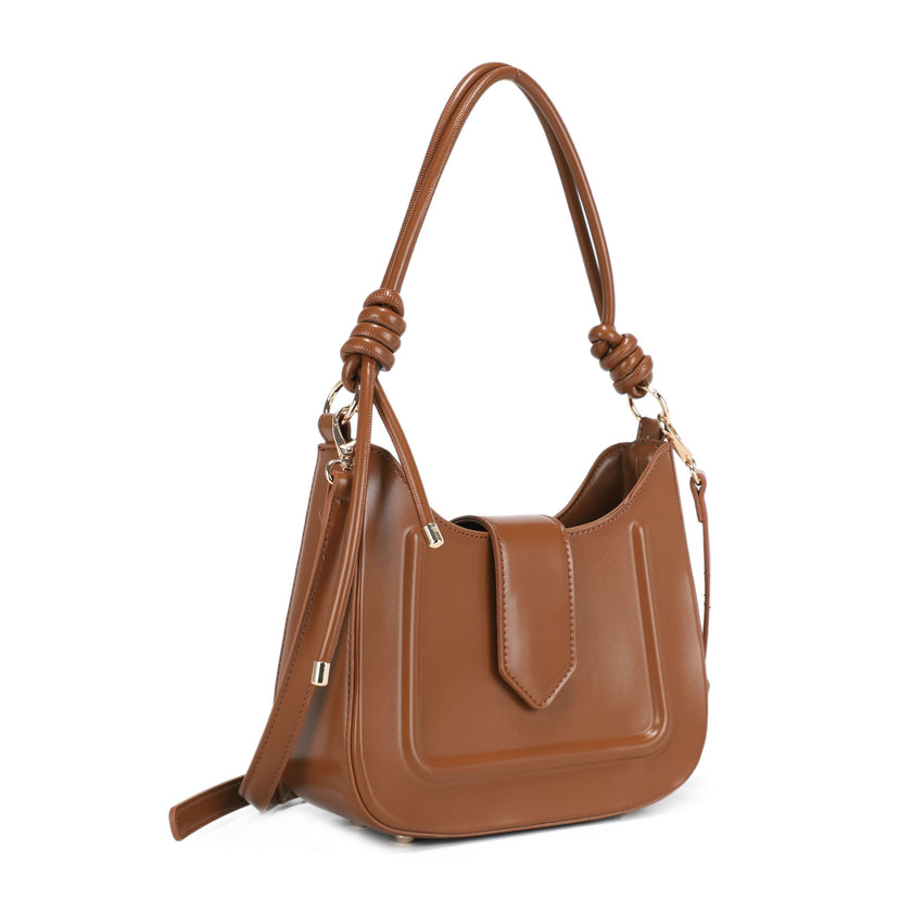 Leather Satchel Shoulder Bag