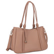 Leather Shoulder Tote Bag