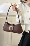 Faux Leather Shoulder Bag
