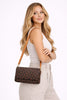 Monogram Print Crossbody Bag