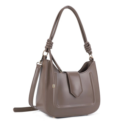 Leather Satchel Shoulder Bag